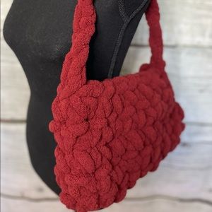 Crochet Bag red